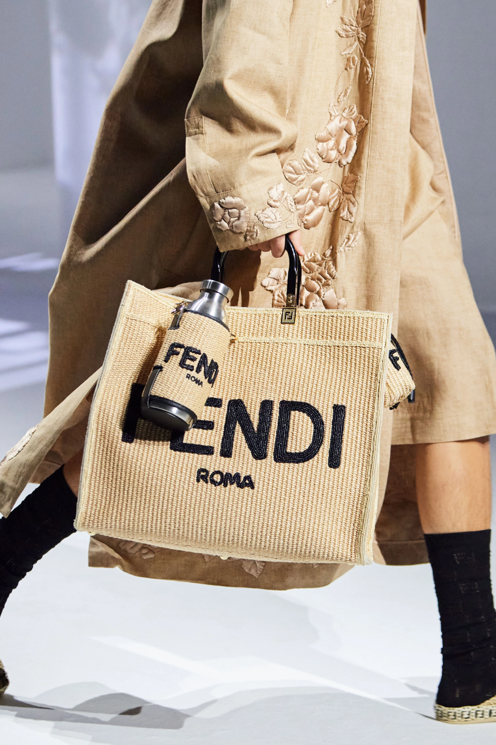 FENDI x 24Bottles: the fashion week’s stainless steel insulated water bottles