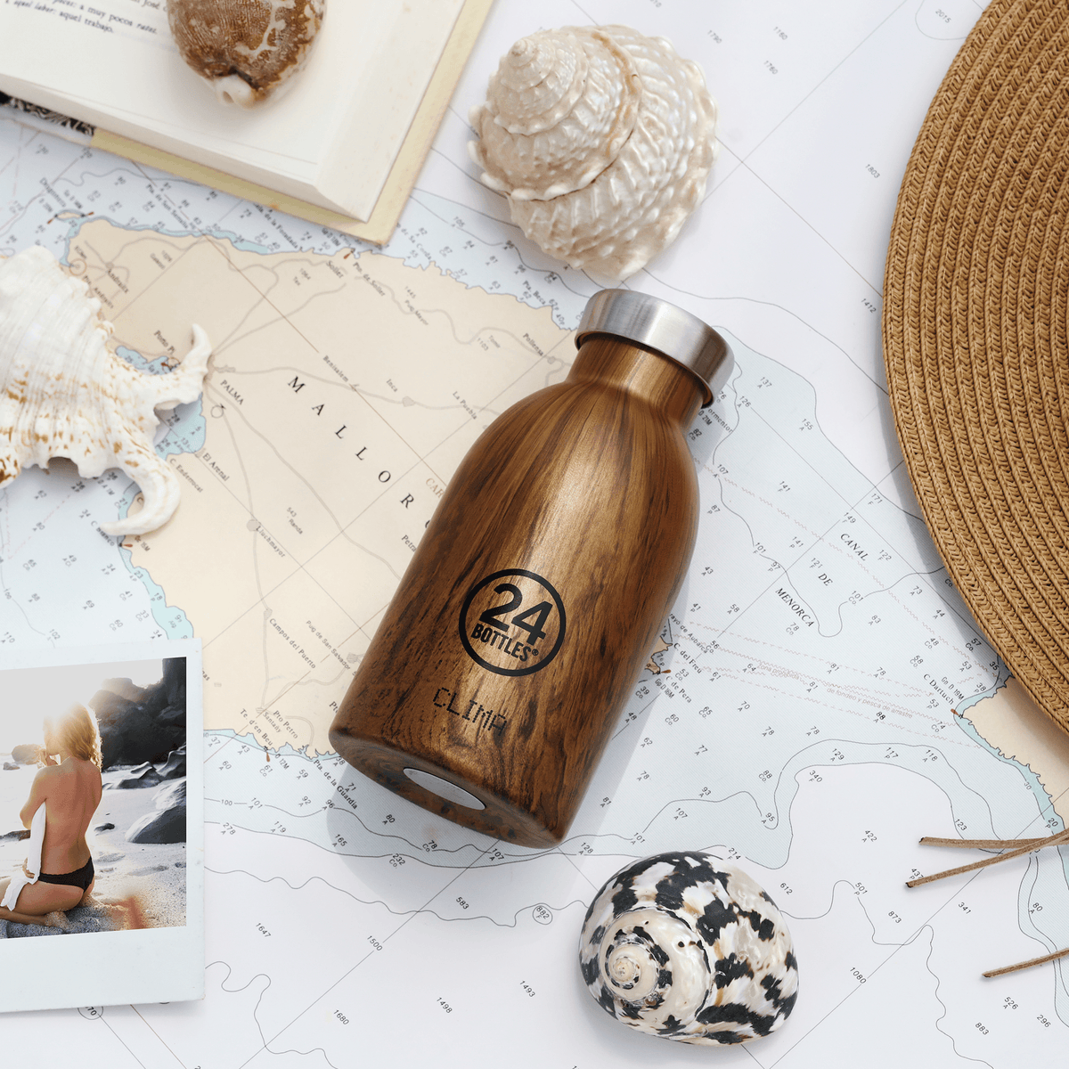 Clima Bottle | Sequoia Wood - 330 ml