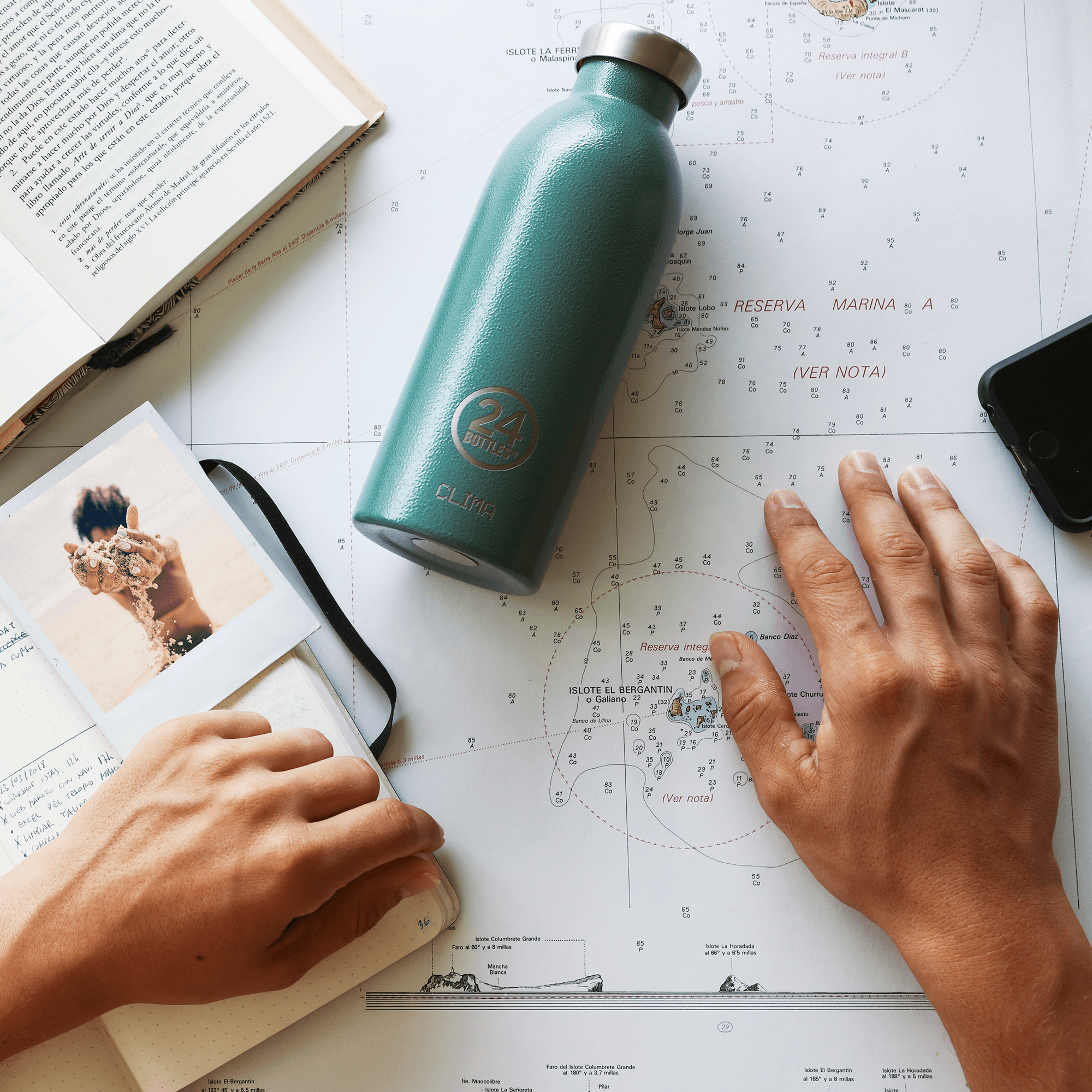 Clima Bottle | Moss Green - 500 ml
