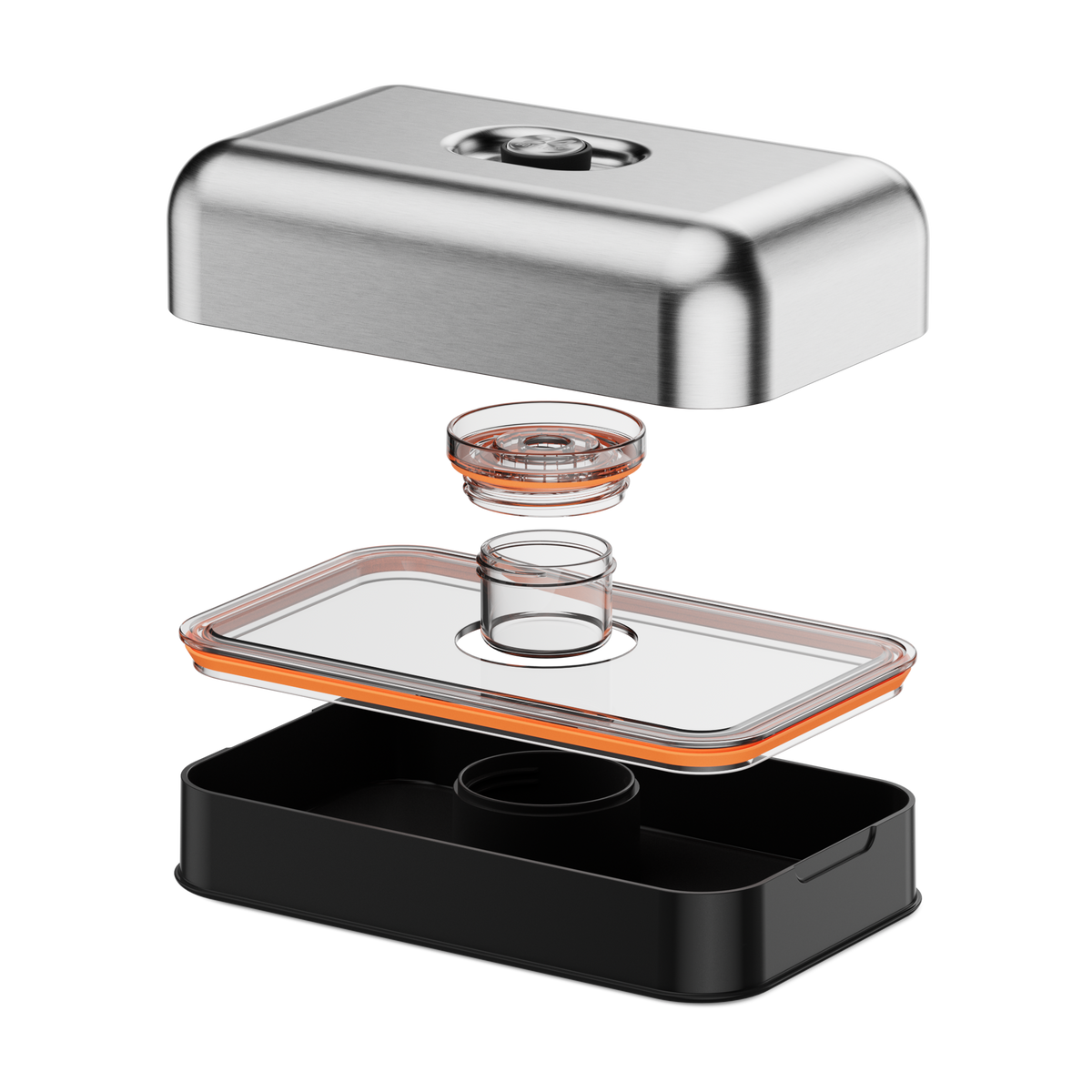 Lunch Box | Brushed Steel