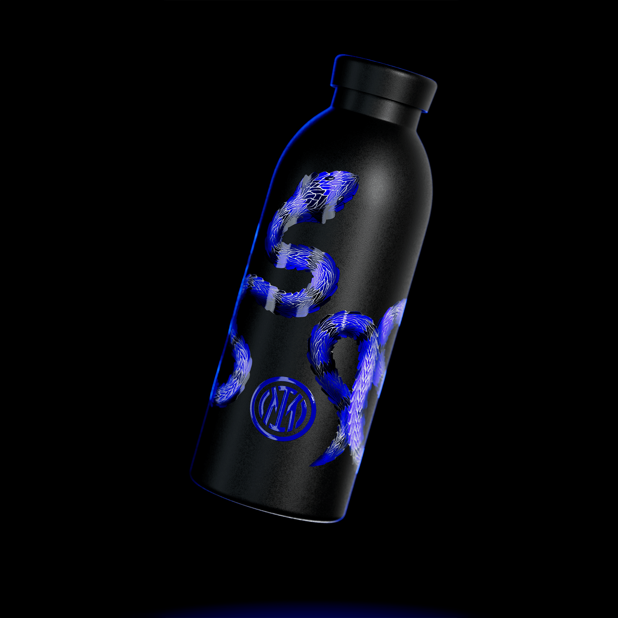 Clima Bottle | INTER x 24Bottles Black - 500 ml