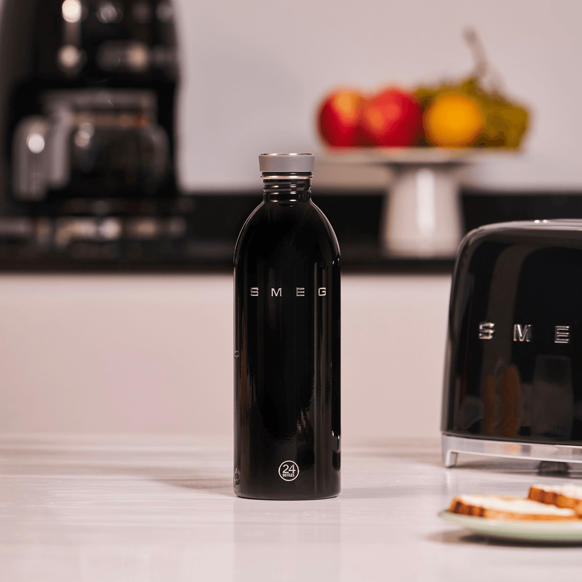 Urban Bottle | SMEG x 24Bottles Black - 1000 ml