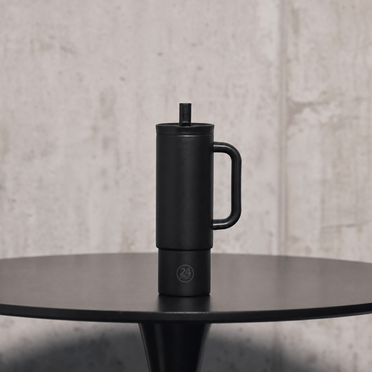 Straw Cup | Tuxedo Black - 800 ml