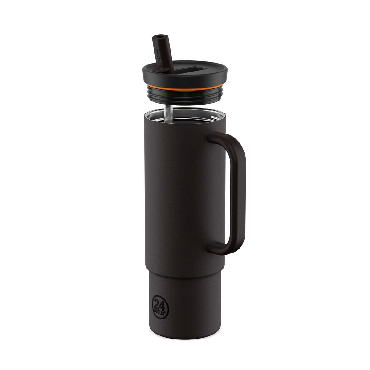 Straw Cup | Tuxedo Black - 800 ml