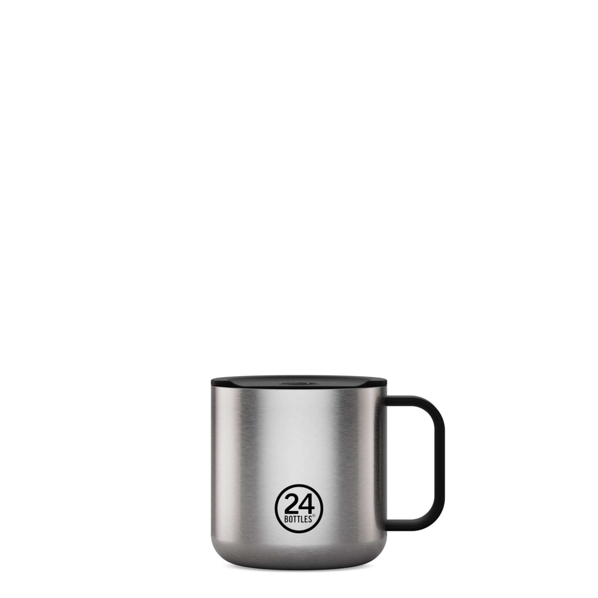 Casa Mug | Brushed Steel - 340 ml
