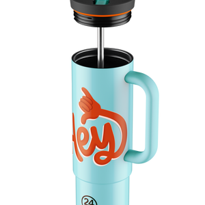 Straw Cup | Hey! Blue - 800 ml