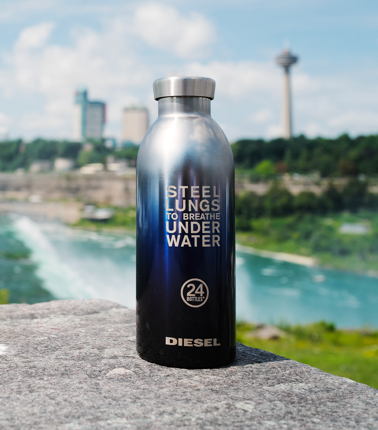 24Bottles, DIESEL and OTB joined forces to raise awareness about ocean health