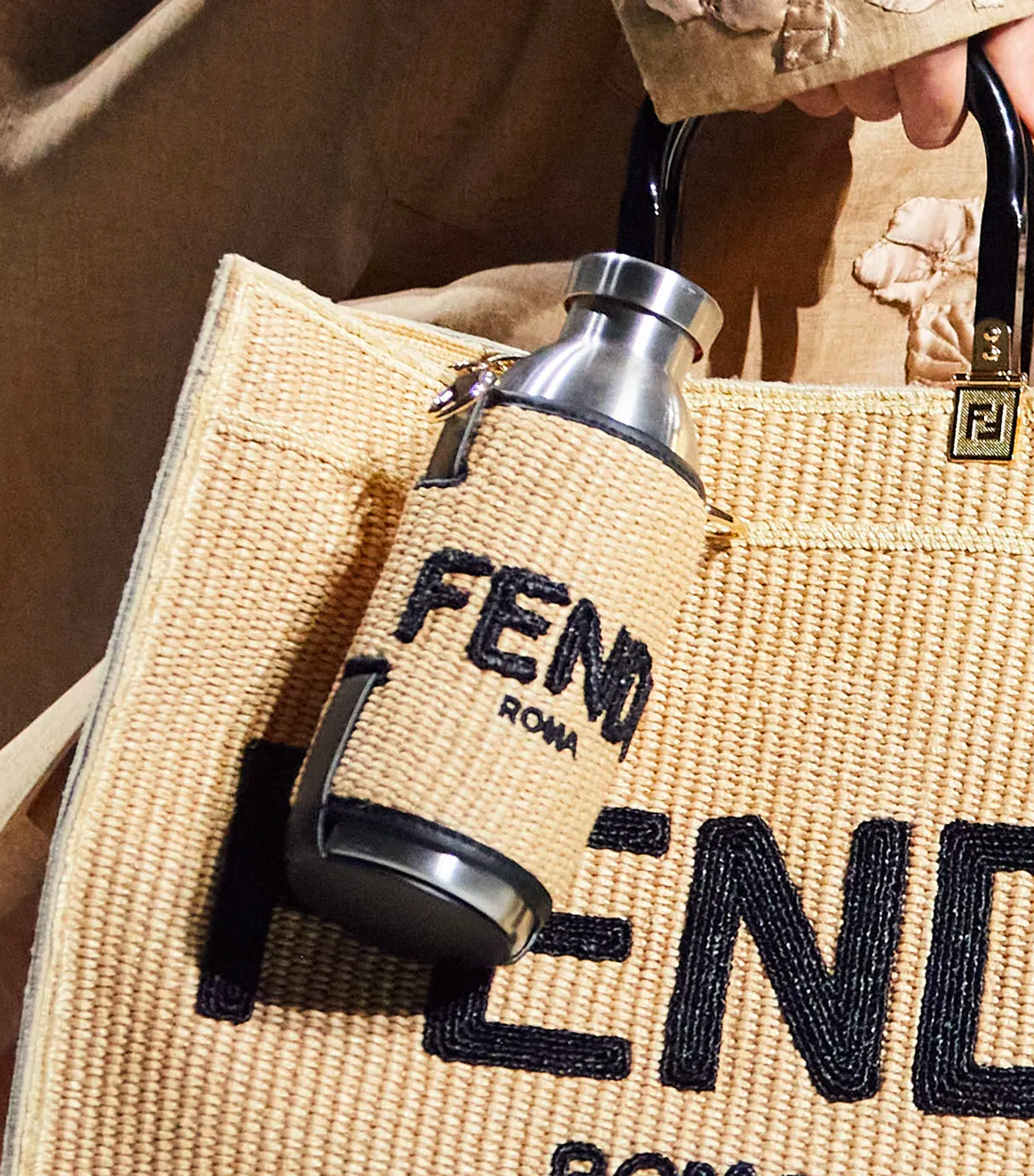 FENDI x 24Bottles: the fashion week’s stainless steel insulated water bottles