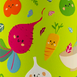 Swatch Kids Bottle | Veggie Friends - 250 ml